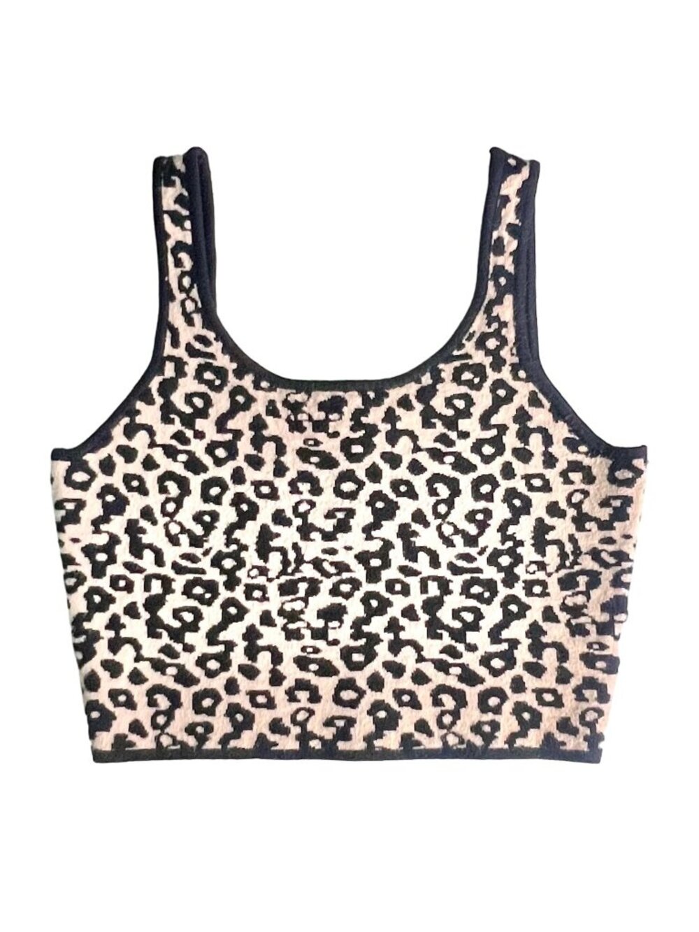 SUMMER CLEARANCE Cropped Knit Tank Top Medium by Kendall & Kylie